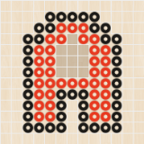 アイロンビーズ 図案 A