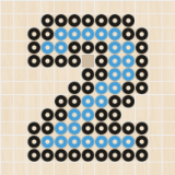アイロンビーズ 図案 2