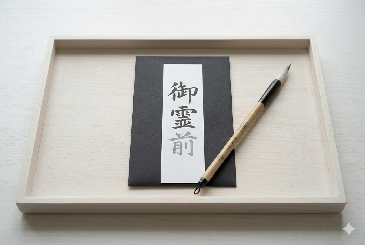 香典袋と薄墨筆ペンのイメージ
